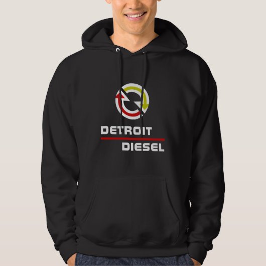 Detroit Diesel 14 Unisex Tee, Sweat - shirt à capu (Devant)