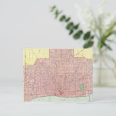 Detroit en omgeving briefkaart (Staand voorkant)