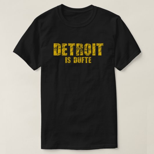 Detroit est T-shirt de dufte (Design devant)