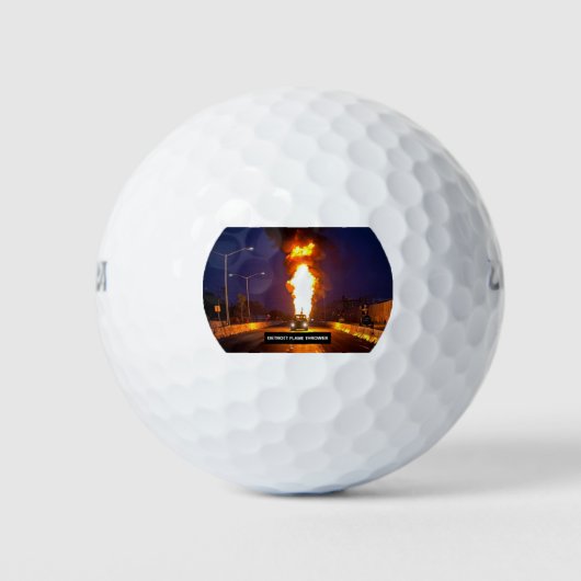 Detroit Golf Balls Golfballen (Voorkant)
