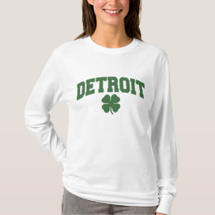Detroit (Ierse shamrock) T-shirt