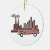 Detroit Keramisch Ornament (Links)