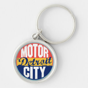 Detroit Label Sleutelhanger