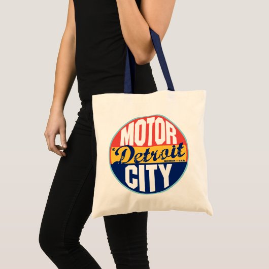 Detroit  Label Tote Bag (Voorkant (product))