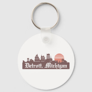 Detroit Linesky Sleutelhanger
