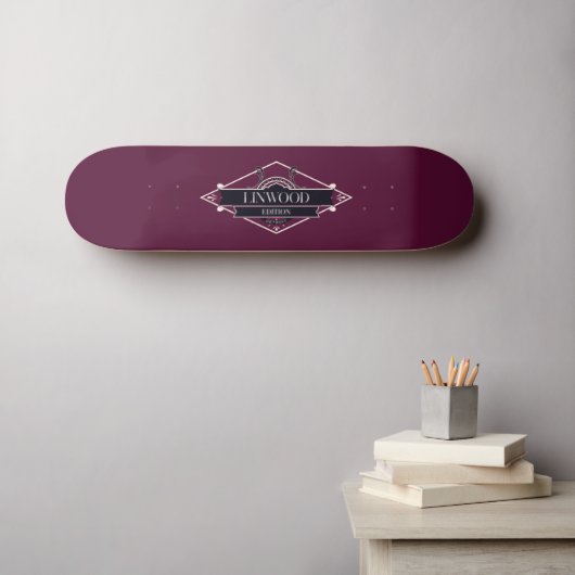 Detroit - Linwood Edition Skateboard (Muurkunst (Horizontaal))