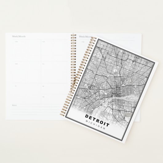 Detroit Map Planner (Display)
