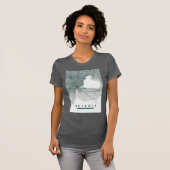 Detroit Map T-shirt (Voorkant volledig)