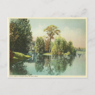 Detroit, meer in Palmer Park Briefkaart