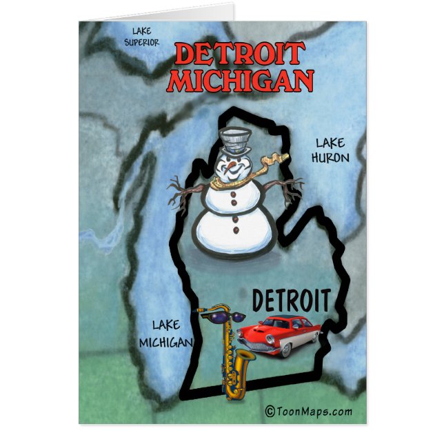 Detroit Michigan (Devant)