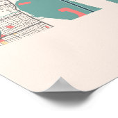 Detroit - Michigan Chalk City Map Poster (Hoek)