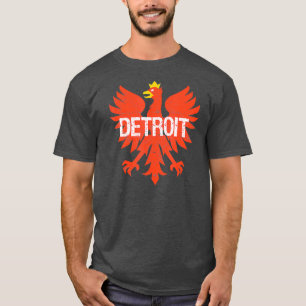 Detroit Michigan Dyngus Dag Poolse Pride MI T-shirt