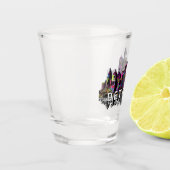 Detroit Michigan in graffiti Shot Glass Shot Glas (Links)