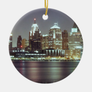 Detroit, Michigan Keramisch Ornament