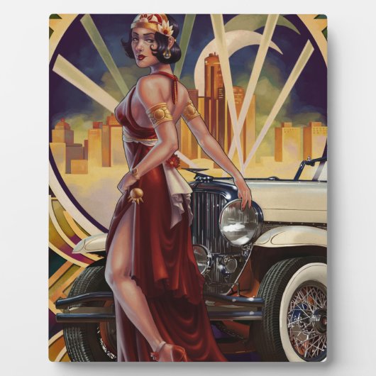 Detroit, Michigan | Motorstad Fotoplaat (Voorkant)