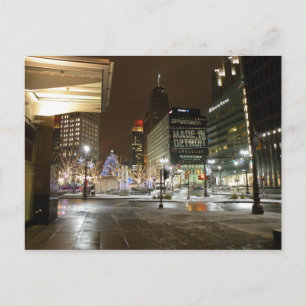 Detroit Michigan Post Card Briefkaart