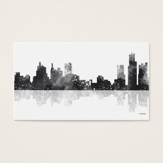 DETROIT, MICHIGAN SKYLINE (Devant)