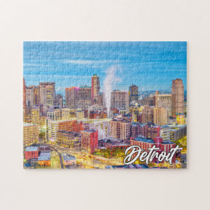 Detroit, Michigan, Verenigde Staten Legpuzzel