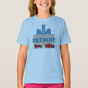 Detroit Michigan Verenigde Staten T-shirt