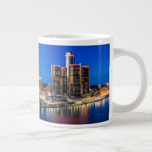 Detroit octobre Skyline Mug