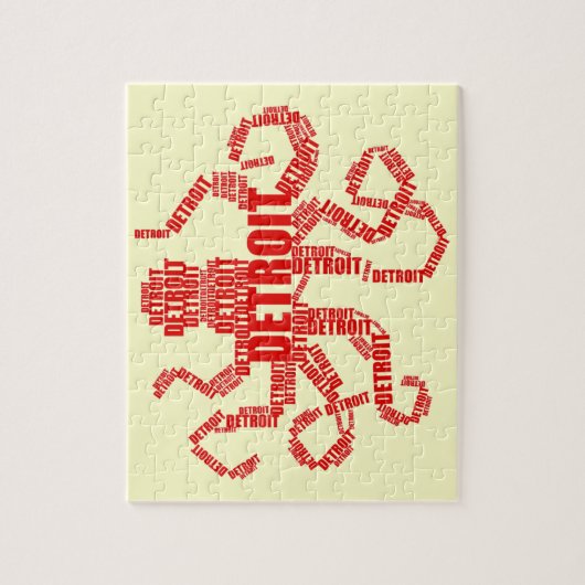 Detroit Octopus Legpuzzel (Verticaal)