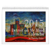 "Detroit on My Mind" Agenda 2015 Kalender (Hoes)