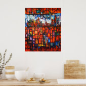 Detroit op Mijn Mind IV Canvas Print (Keuken)