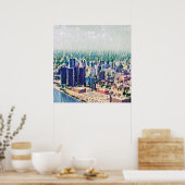 Detroit Painting Poster (Keuken)