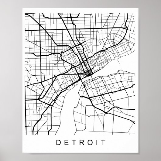 Detroit Poster (Voorkant)