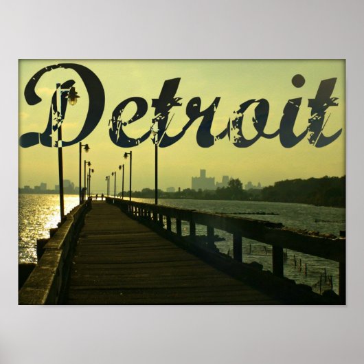 Detroit Poster (Voorkant)