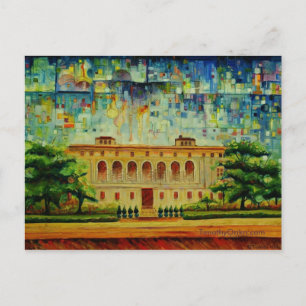 Detroit Public Library Renditie - Briefkaart