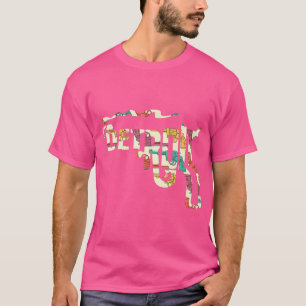 Detroit Roken Pistool Shirt Pistool Eigenaar - Phi