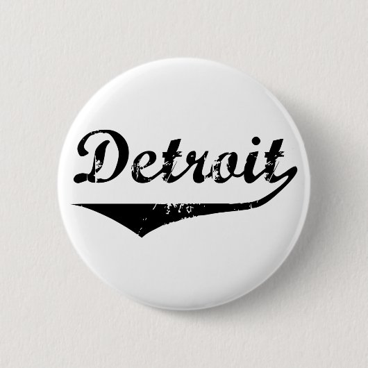 Detroit Ronde Button 5,7 Cm (Voorkant)