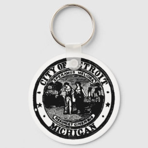 Detroit Seal Sleutelhanger