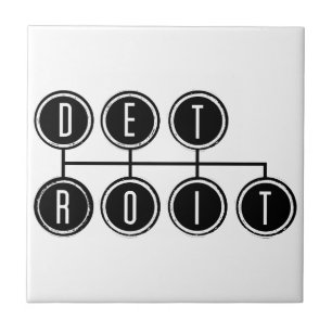 Detroit Shifter Tegeltje