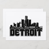 Detroit Skyline (Voorkant / Achterkant)