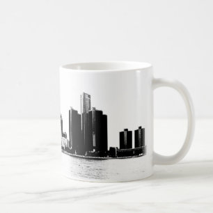Detroit Skyline Koffiemok