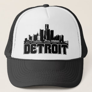 Detroit Skyline Trucker Pet