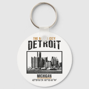 Detroit Sleutelhanger
