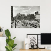 DETROIT SQUARE c. 1910 Poster (Thuiskantoor)