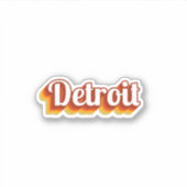  Detroit Sticker (Voorkant)