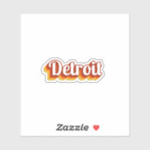  Detroit Sticker (Vel)