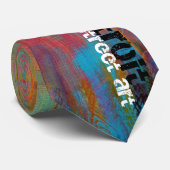 Detroit Street Art Stropdas (Opgerold)