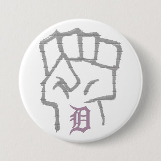 Detroit Struggle (knop) Ronde Button 7,6 Cm