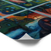 Detroit sur My Mind I - Impression en toile (Coin)