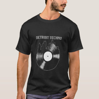 Detroit Techno House Music Festival Sky Edm Dj T-shirt