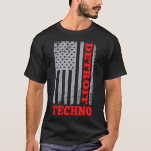 Detroit Techno House Music Festival Tech Life T-shirt
