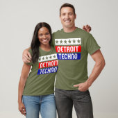 Detroit Techno House Muziekfestival USA EDM T-shirt (Unisex)