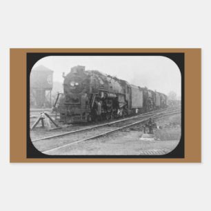 Detroit Terminal Railroad-locomotief Rechthoekige Sticker