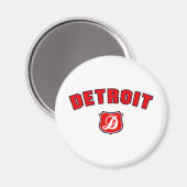Detroit Throwback Magneet (Voorkant / Achterkant)